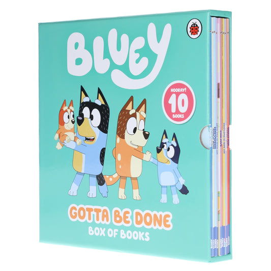 Bluey Gotta Be Done! 10 Picture Books Collection Box Set - Ages 3-7 - Paperback