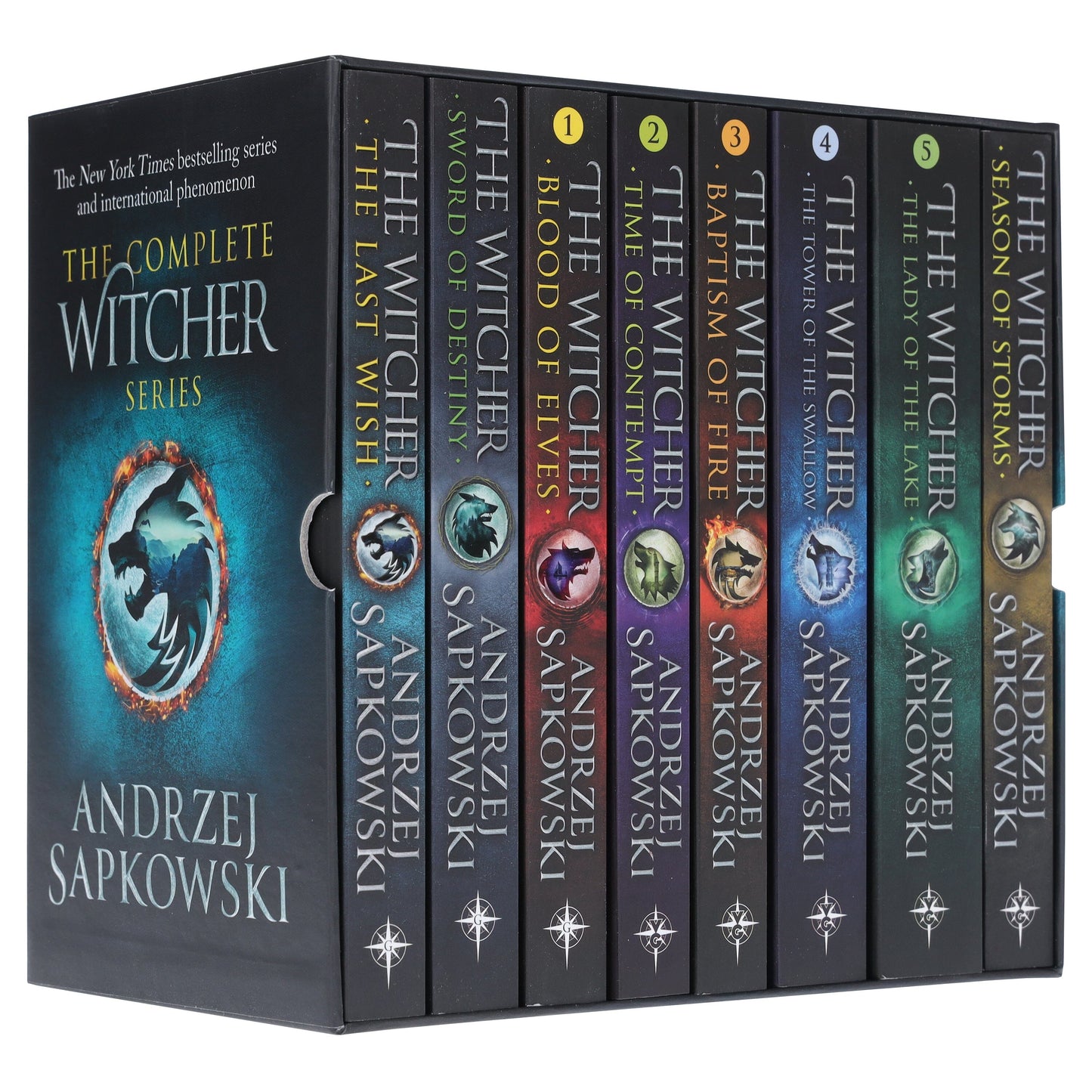 The Witcher Complete Series By Andrzej Sapkowski 8 Books Box Set Collection - Fiction - Paperback