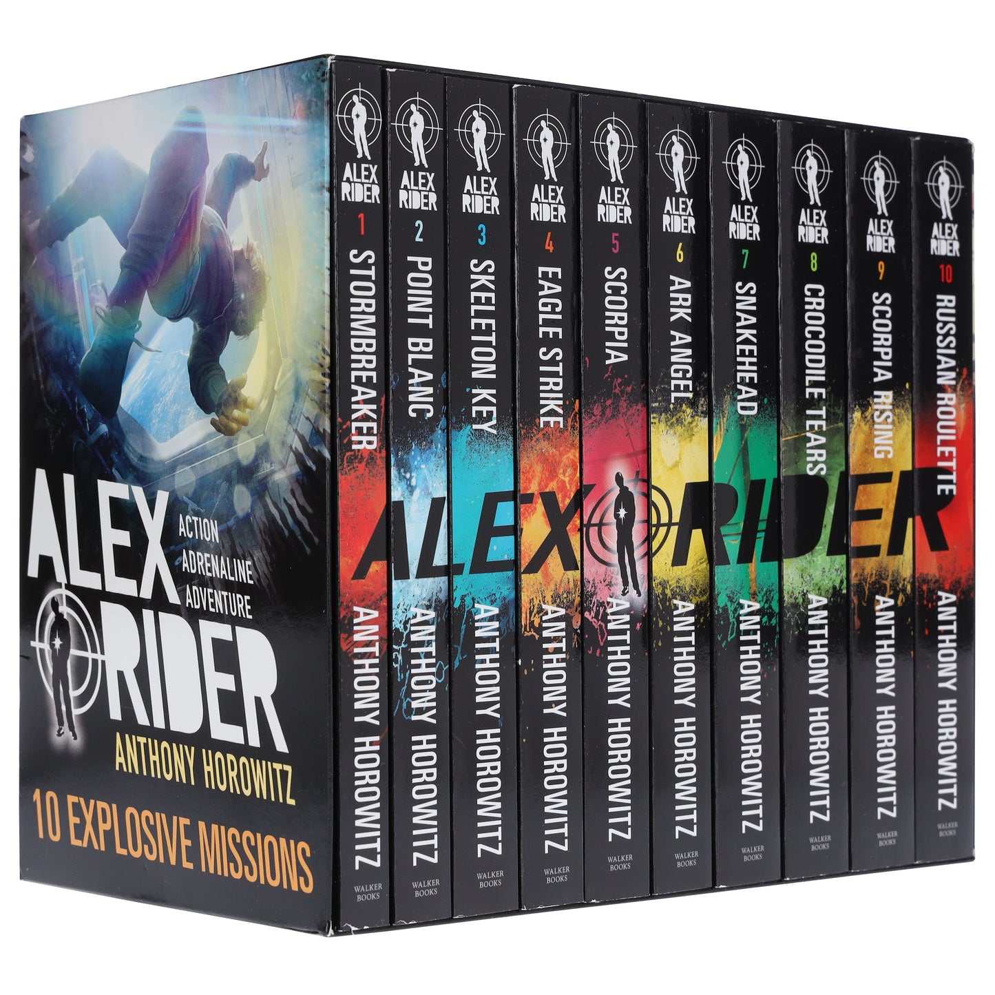 Alex Rider by Anthony Horowitz 10 Books Box Set Collection - Spy Fiction - Paperback