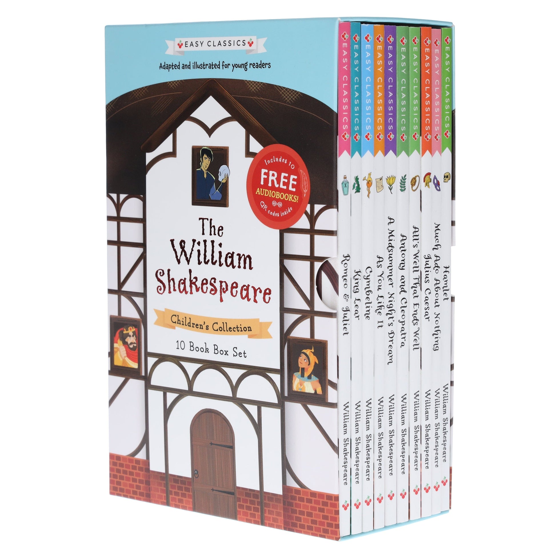 The William Shakespeare Children's Collection (Series 1) illustrated 10 Books Set - Ages 7-9 - Paperback 7-9 Sweet Cherry Publishing