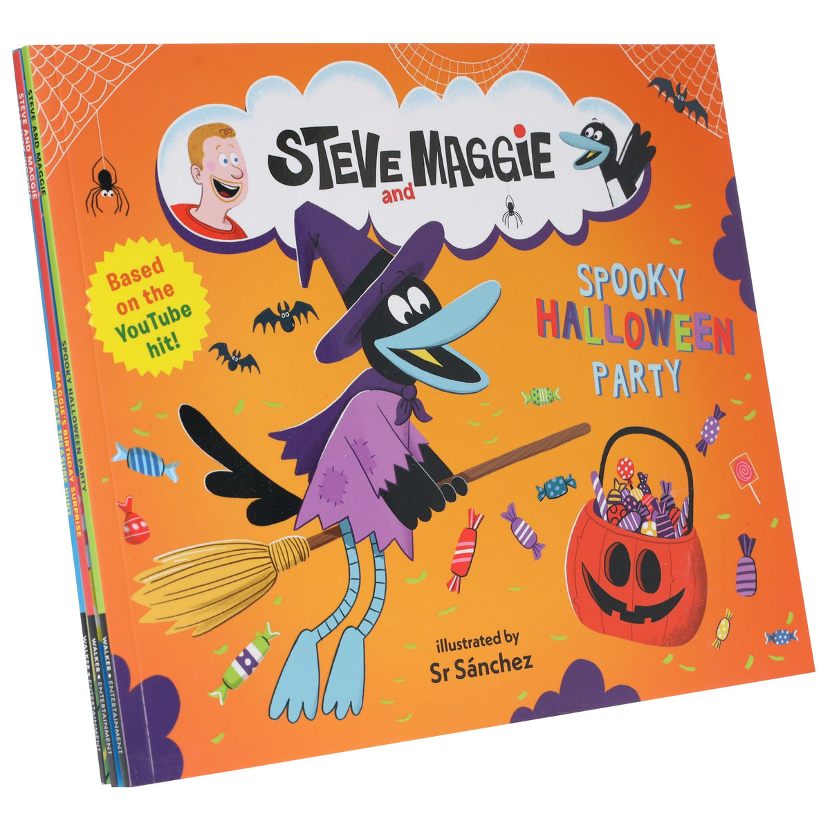 Steve and Maggie Collection Illustrated 3 Picture Books Set - Ages 3-7 - Paperback