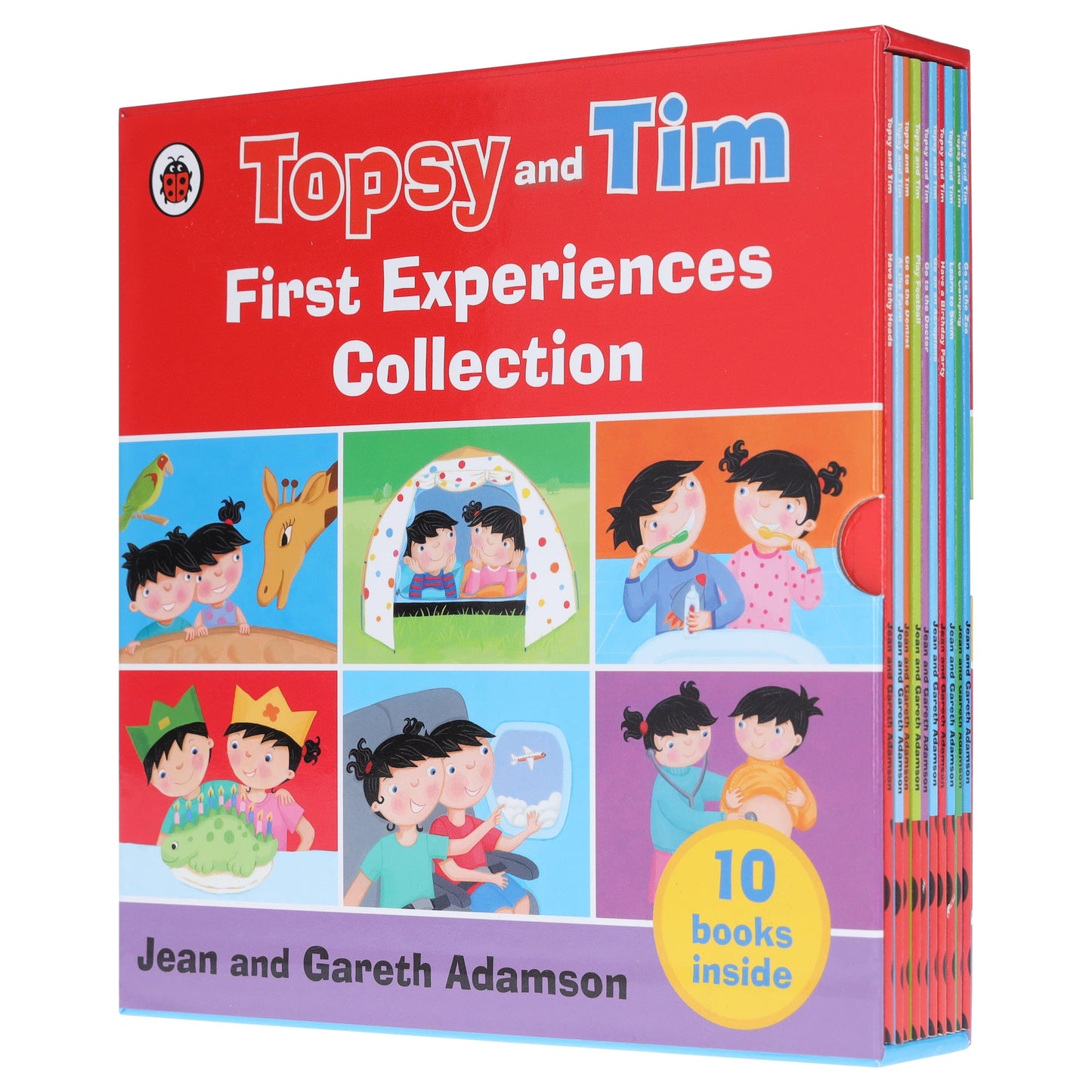 Topsy and Tim First Experience by Jean and Gareth Adamson 10 Books Collection Box Set - Ages 0-5 - Paperback