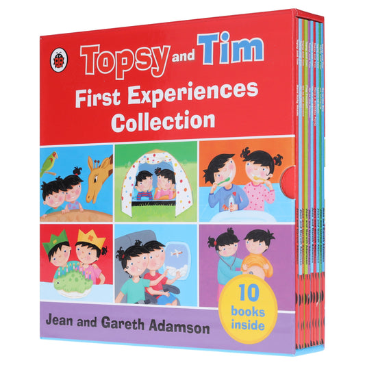 Topsy and Tim First Experience by Jean and Gareth Adamson 10 Books Collection Box Set - Ages 0-5 - Paperback