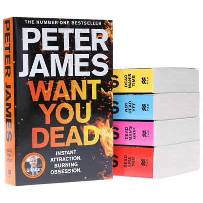 Roy Grace Series (Book 6-10) By Peter James 5 Books Collection Set - Fiction - Paperback Fiction Pan Macmillan