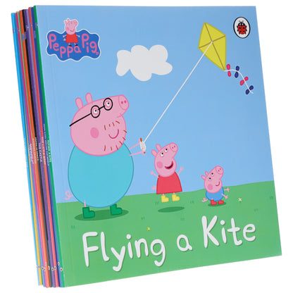 Peppa Pig Series By Ladybird: 10 Picture Books Collection set - Ages 2-6 - Paperback 3-5 Penguin