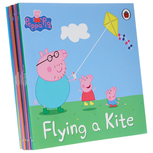 Peppa Pig Series By Ladybird: 10 Picture Books Collection set - Ages 2-6 - Paperback 3-5 Penguin