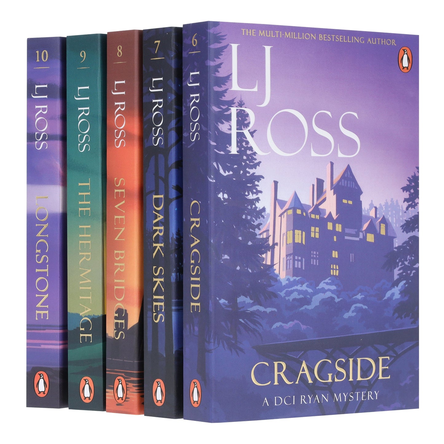 The DCI Ryan Mysteries (Vol. 6-10) By LJ Ross 5 Books Collection Set - Fiction - Paperback