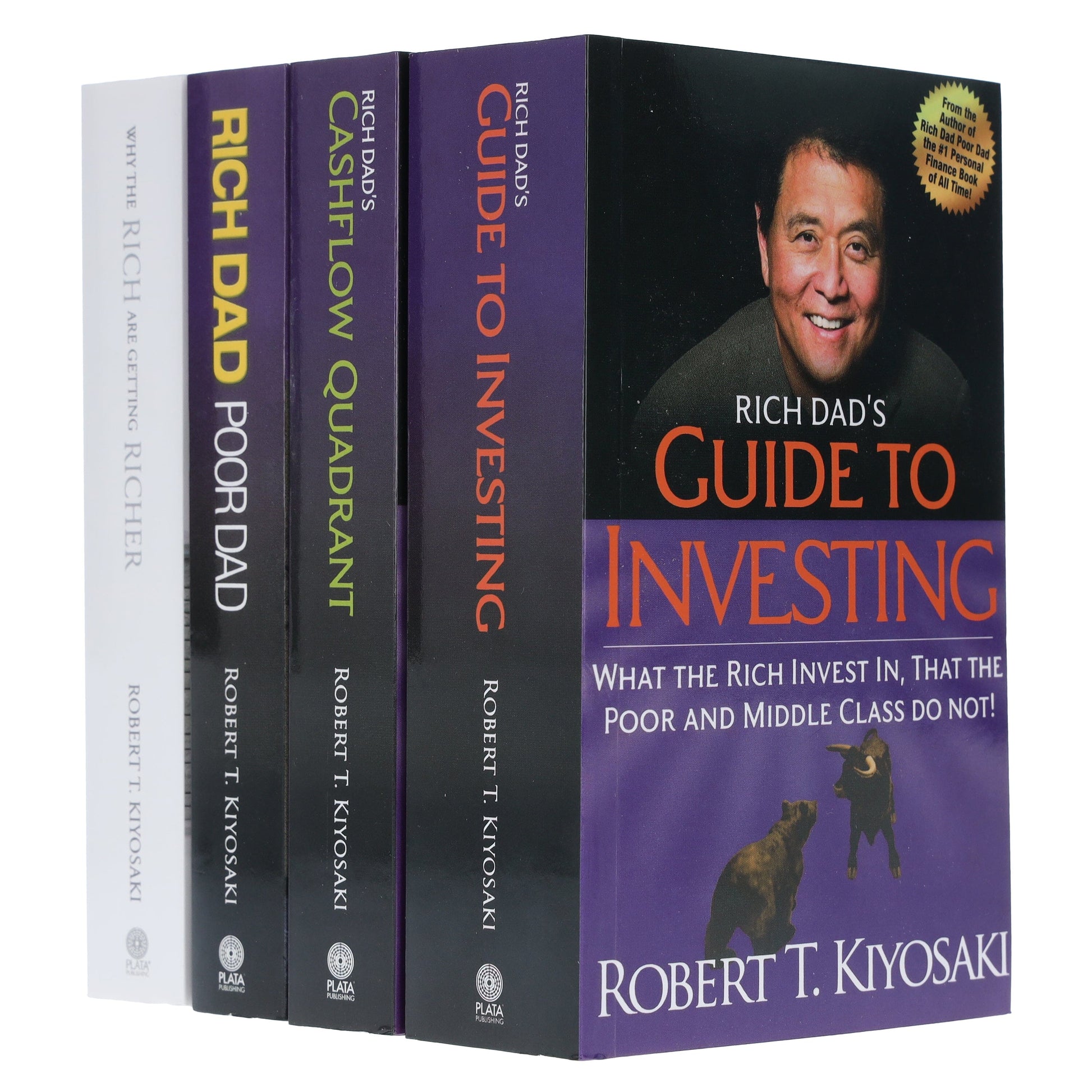 Rich Dad's Collection By Robert T. Kiyosaki: 4 Books Set - Non Fiction - Paperback Non-Fiction Plata Publishing