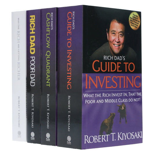 Rich Dad's Collection By Robert T. Kiyosaki: 4 Books Set - Non Fiction - Paperback Non-Fiction Plata Publishing