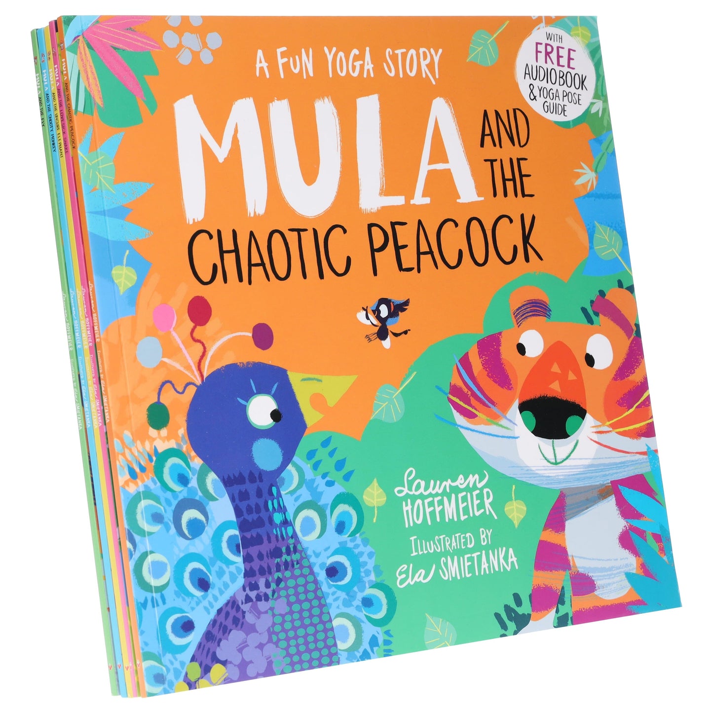 Mula and the Fly Animal Fun Yoga Stories 5 Picture Books Collection Set - Ages 3-6 - Paperback