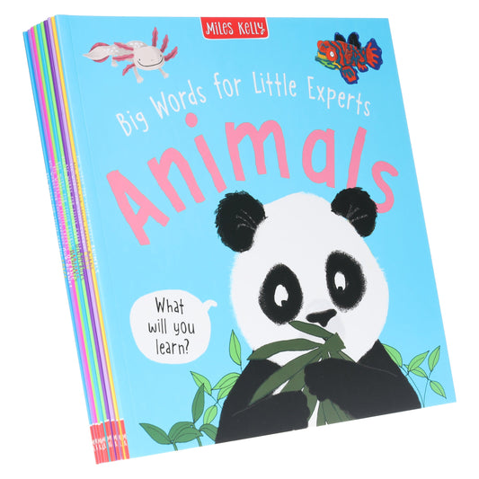 Big Words for Little Experts By Miles Kelly: 10 Books Collection Set - Ages 2+ - Paperback 0-5 Miles Kelly Publishing Ltd