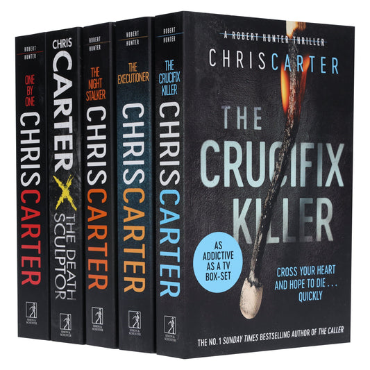 Robert Hunter Series Vol. 1-5 by Chris Carter 5 Books Collection Set - Fiction - Paperback
