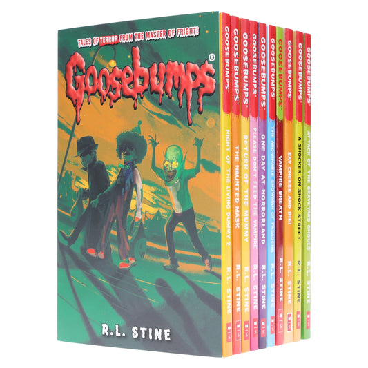 Goosebumps: The Classic Series 2 by R. L. Stine 10 Books Collection - Ages 9-14 - Paperback