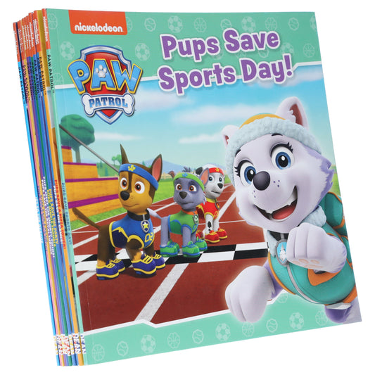 Paw Patrol Favourite Stories By Nickelodeon: 10 Picture Books Collection Set - Ages 3-7 - Paperback 5-7 HarperCollins Publishers