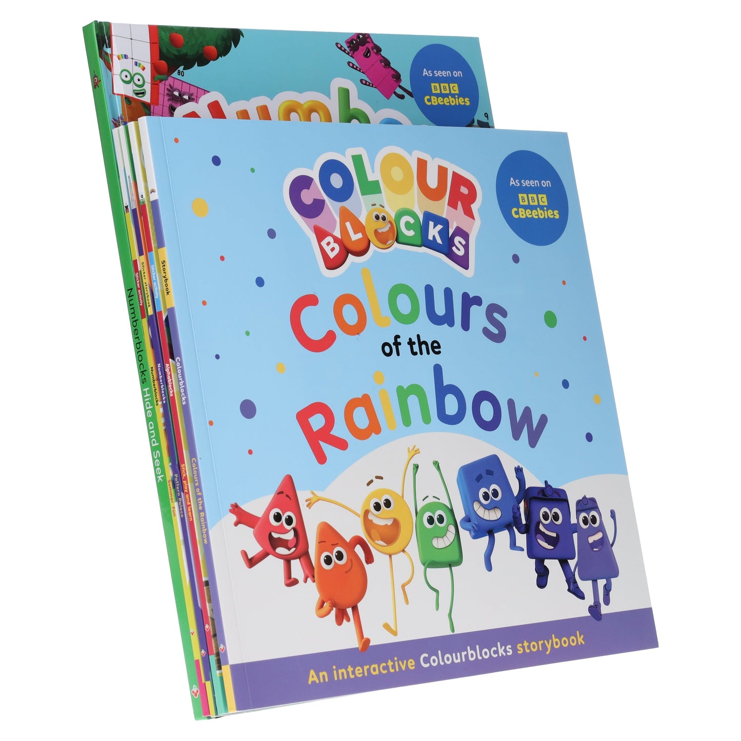 Numberblocks, Colourblocks & Alphablocks 5 Books Collection Set  - Ages 3-6 - Paperback/Hardback