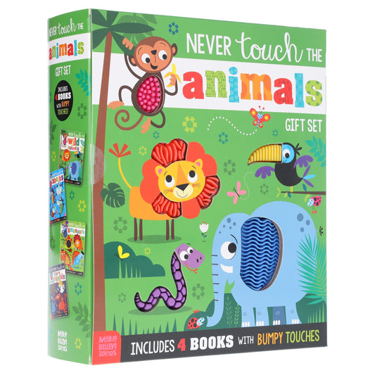 Never Touch The Animals Gift Set 4 Books Collection Box Set - Ages 1+ - Board Book