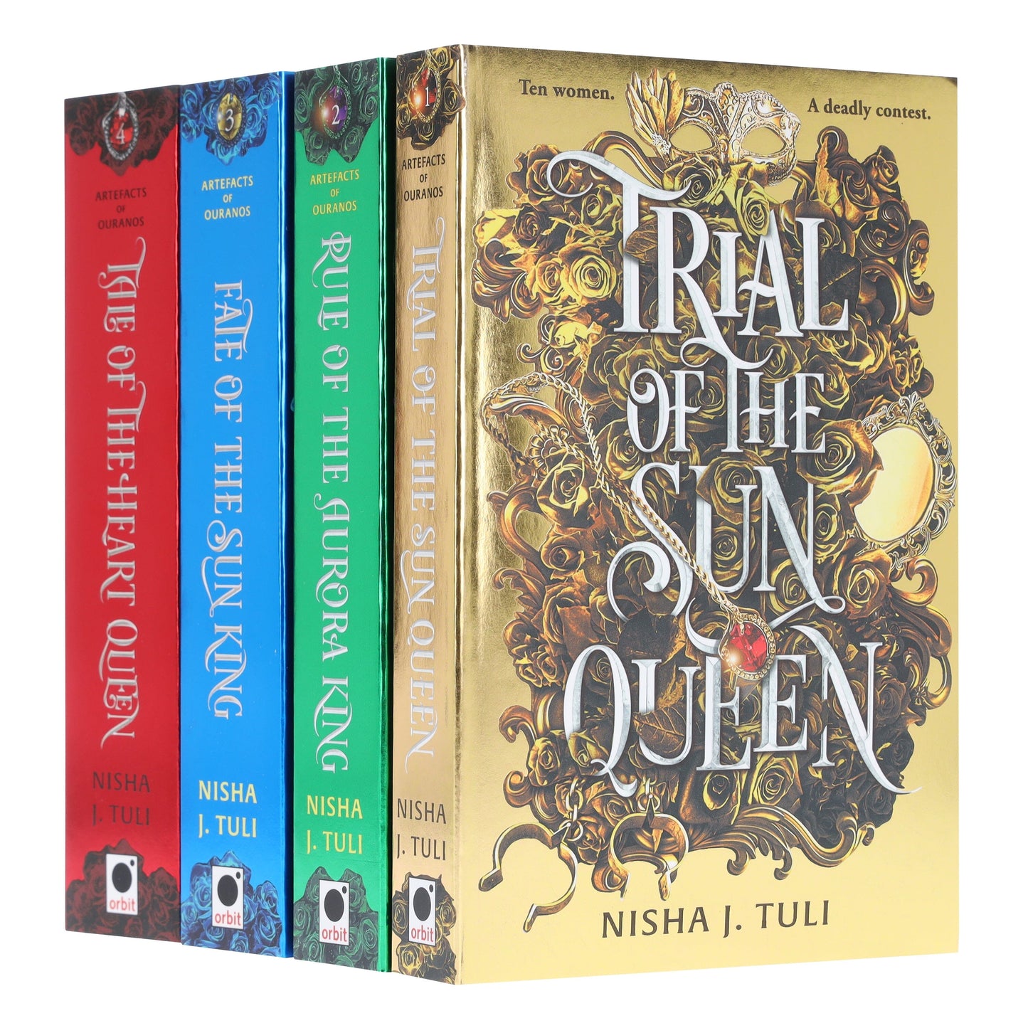 Artefacts of Ouranos Series by Nisha J. Tuli 4 Books Collection Set - Fiction - Paperback