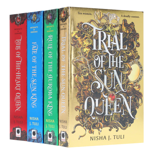 Nisha J. Tuli 的《烏拉諾斯文物》系列 4 本書合集套裝 - 小說 - 平裝本