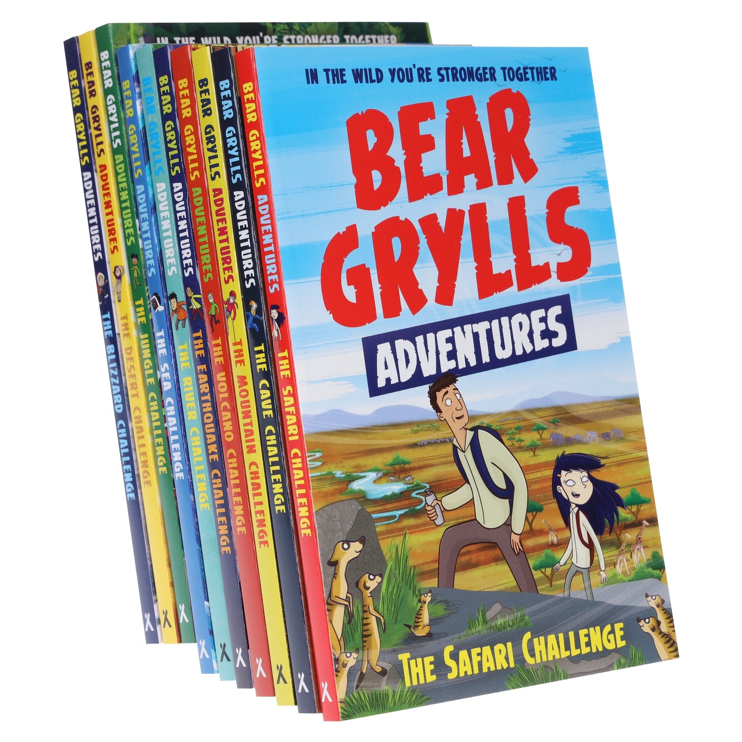 Bear Grylls Adventure Series 10 Books Collection Set - Ages 7-9 - Paperback