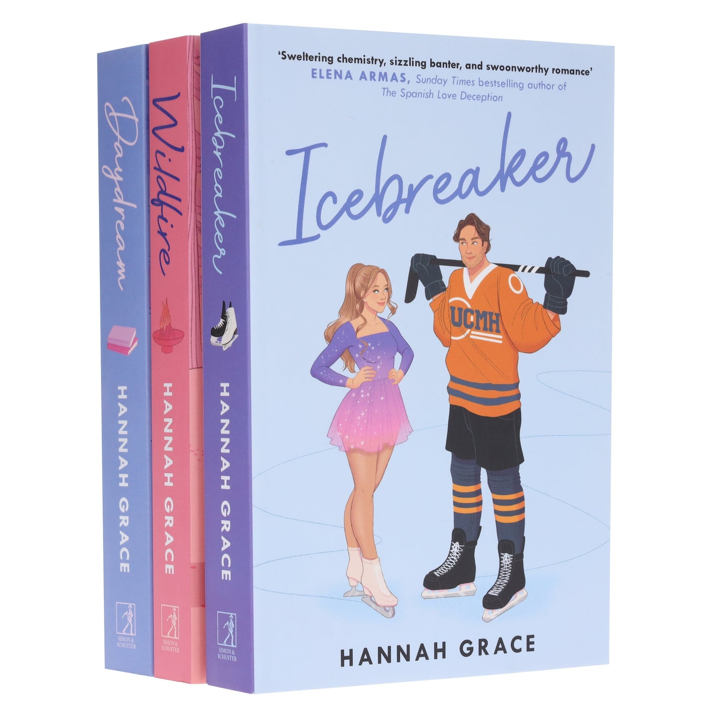 The Maple Hills Series By Hannah Grace (Icebreaker, Wildfire & Daydream) 3 Books Collection Set - Fiction - Paperback