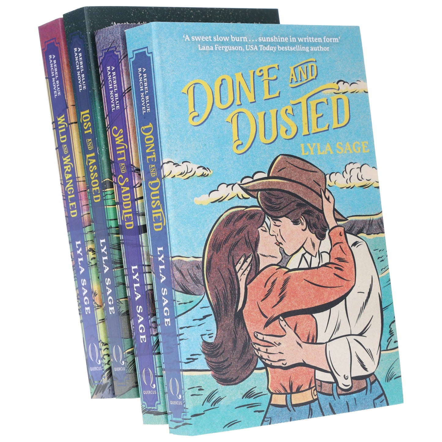 Rebel Blue Ranch Series by Lyla Sage: 4 Books Collection Set - Fiction - Paperback