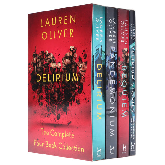 譫妄：勞倫‧奧利佛 (Lauren Oliver) 著《譫妄：全集 4 冊》- 青少年讀物 - 平裝本
