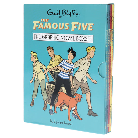 The Famous Five Graphic Novel By Enid Blyton 4 Books Collection Box Set - Ages 9+ - Paperback 7-9 Hachette