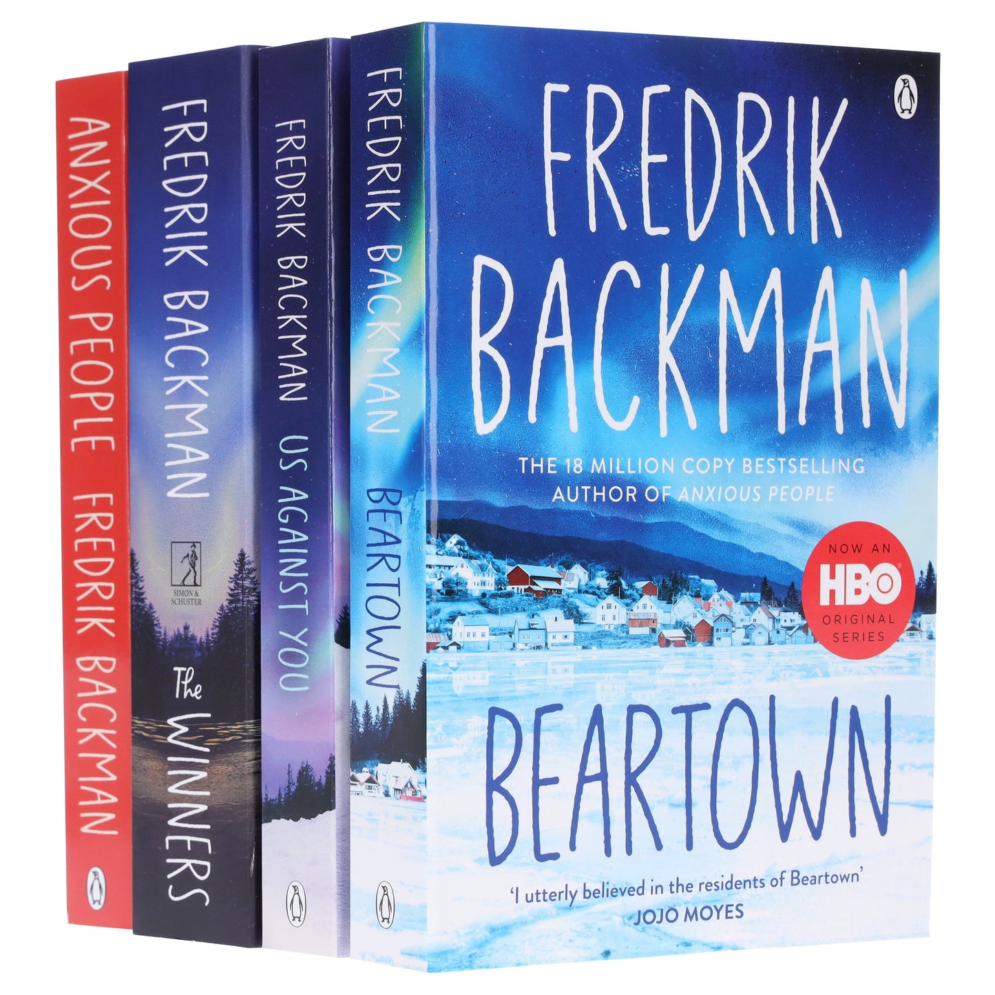 Fredrik Backman 4 本書收藏套裝 - 小說 - 平裝本