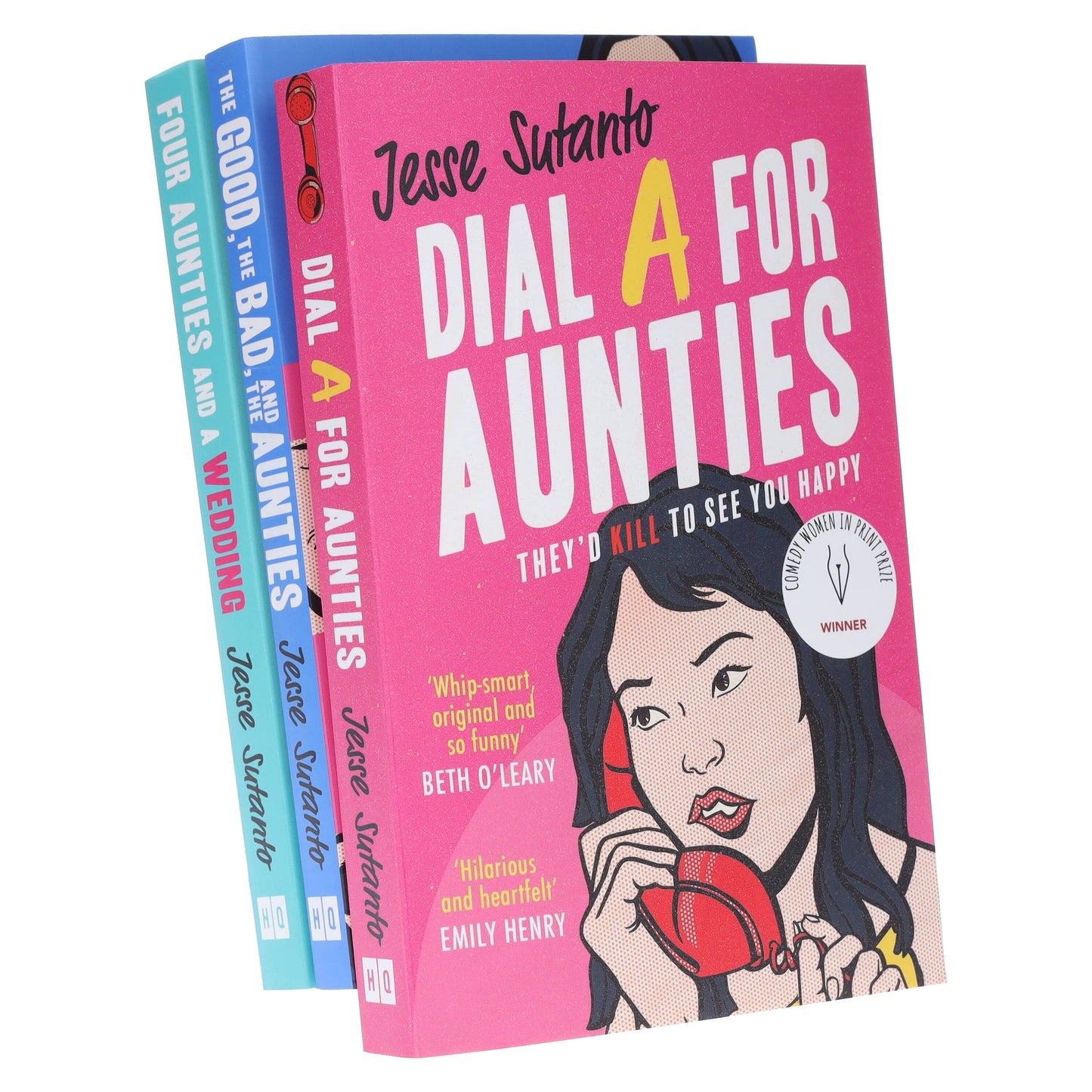 Aunties Series By Jesse Sutanto 3 Books Collection Set - Fiction - Paperback Fiction HarperCollins Publishers