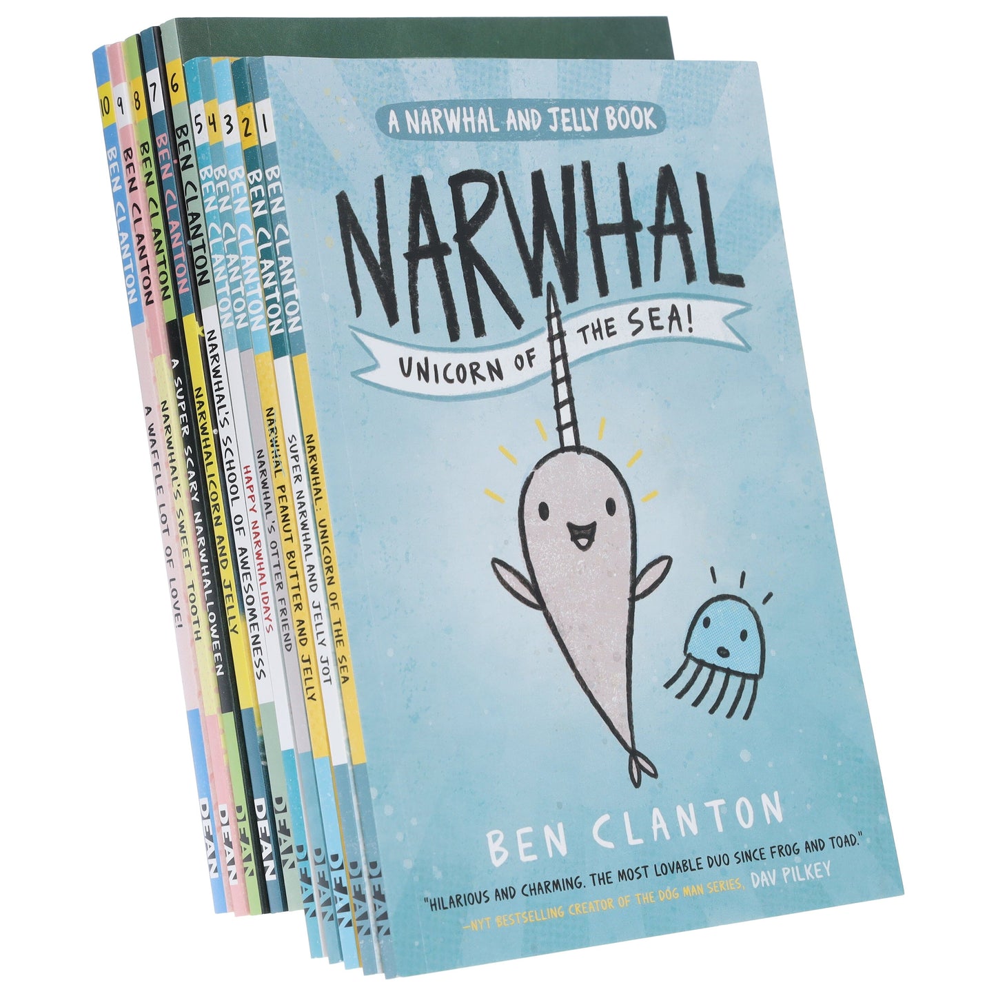 Narwhal and Jelly Series By Ben Clanton 10 Books Collection Set - Ages 4-8 - Paperback
