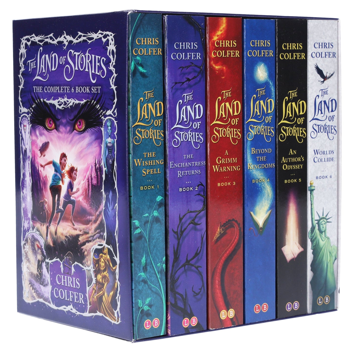 The Land of Stories Series by Chris Colfer: 6 Books Collection Set - Ages 6-11 - Paperback 7-9 Little, Brown Book Group