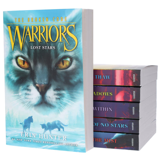 Warriors: The Broken Code Series (Volume 1-6) By Erin Hunter 6 Books Collection Set - Ages 8-12 - Paperback 9-14 HarperCollins Publishers