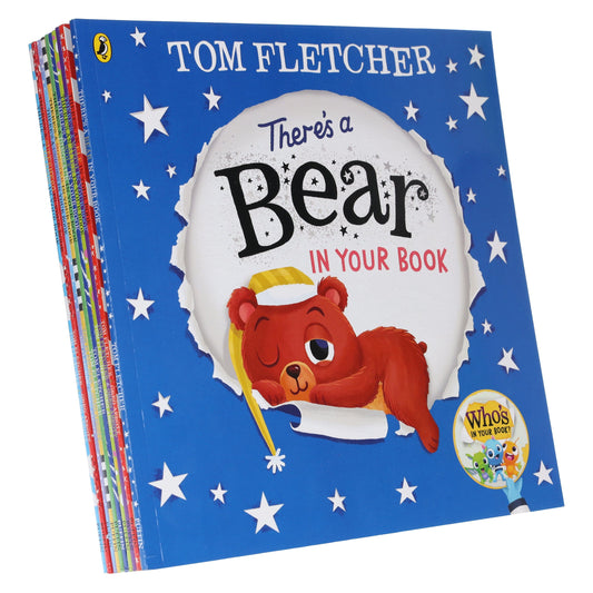 Who's In Your Book? Series By Tom Fletcher 10 Picture Books Collection Set - Ages 2-6 - Paperback 0-5 Penguin