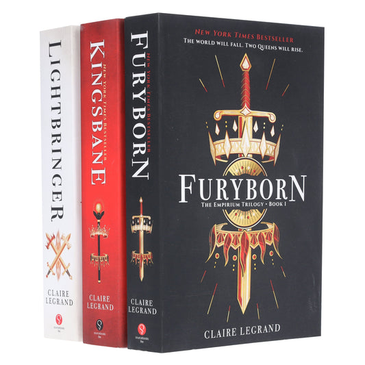 克萊爾·勒格朗 (Claire Legrand) 的《Empirium 三部曲》3 本書收藏套裝 - 年齡 14-18 歲 - 平裝