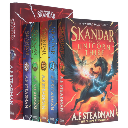 Skandar Series By A.F. Steadman 6 Books Collection Set - Ages 9-12 - Paperback/Hardback