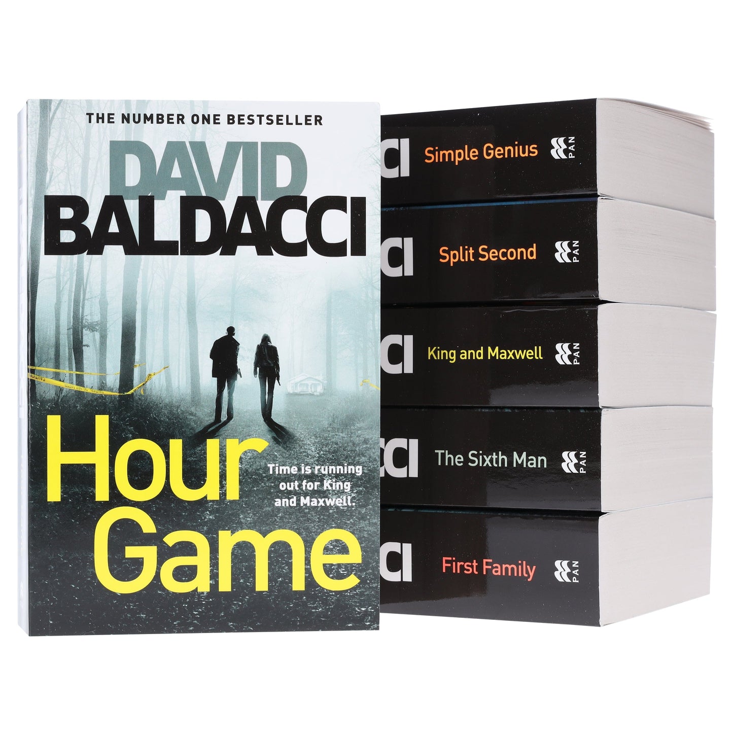 King and Maxwell Series by David Baldacci: 6 Books Collection Set - Fiction - Paperback
