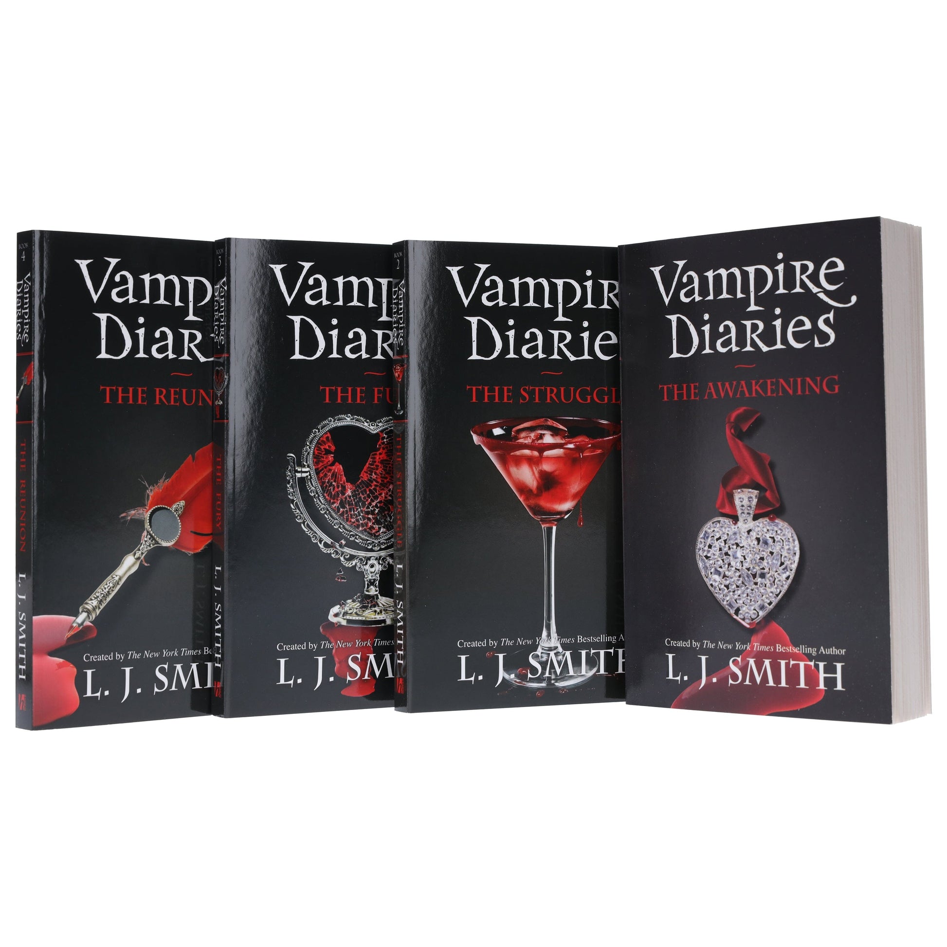 Vampire Diaries: The Awakening Collection By L J Smith: 4 Books Set - Ages 12-17 - Paperback Fiction Hodder & Stoughton