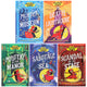 Montgomery Bonbon Series by Alasdair Beckett-King: Illustrated 5 Books Collection Set - Ages 9-12 - Paperback