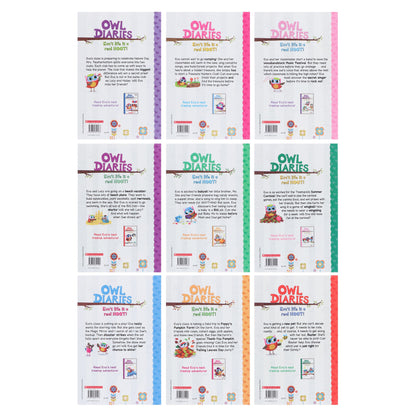 Owl Diaries Series By Rebecca Elliott: illustrated 18 Books Collection Box Set - Ages 5+ - Paperback 5-7 Scholastic