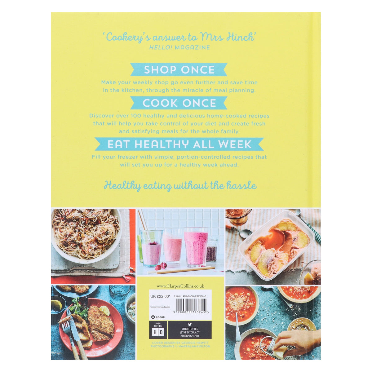 The Batch Lady: Healthy Family Favourites Over 100 simple, delicious recipes by Suzanne Mulholland - Non Fiction - Hardback