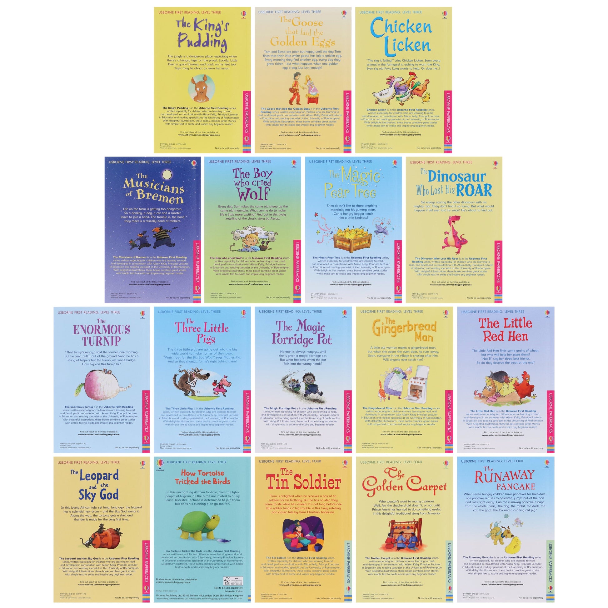 Usborne My Second Reading Library (Level 3, 4 & Series One) 50 Books Box Set - Ages 5-7 - Paperback 5-7 Usborne Publishing Ltd