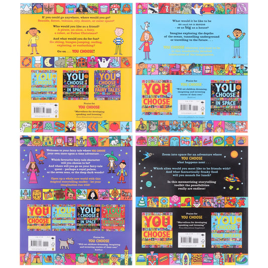 You Choose Series By Pippa Goodhart 4 Books Children's Collection Set - Age 3-7 - Paperback