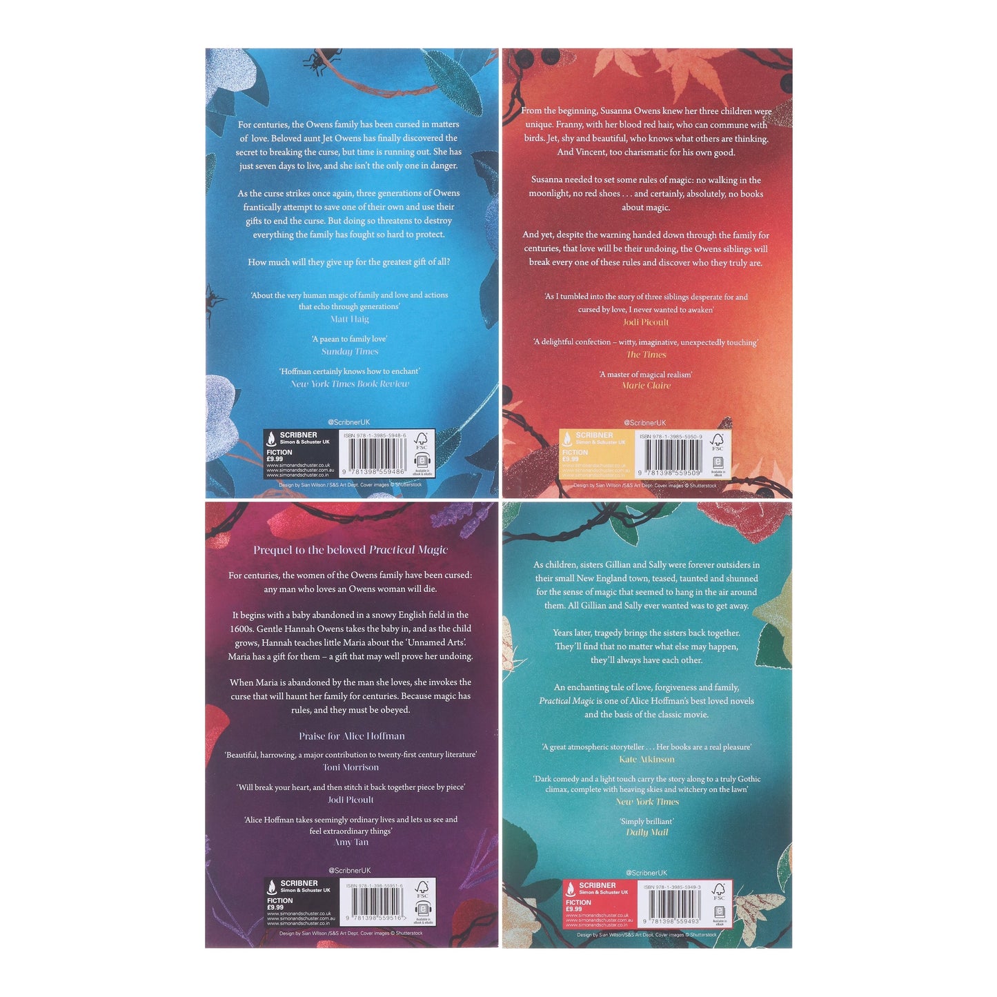 Practical Magic Series by Alice Hoffman 4 Books Collection Set - Fiction - Paperback