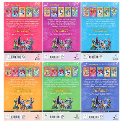 Beast Quest Series 5 By Adam Blade: 6 Books Collection Set - Ages 7-9 - Paperback 7-9 Orchard Books