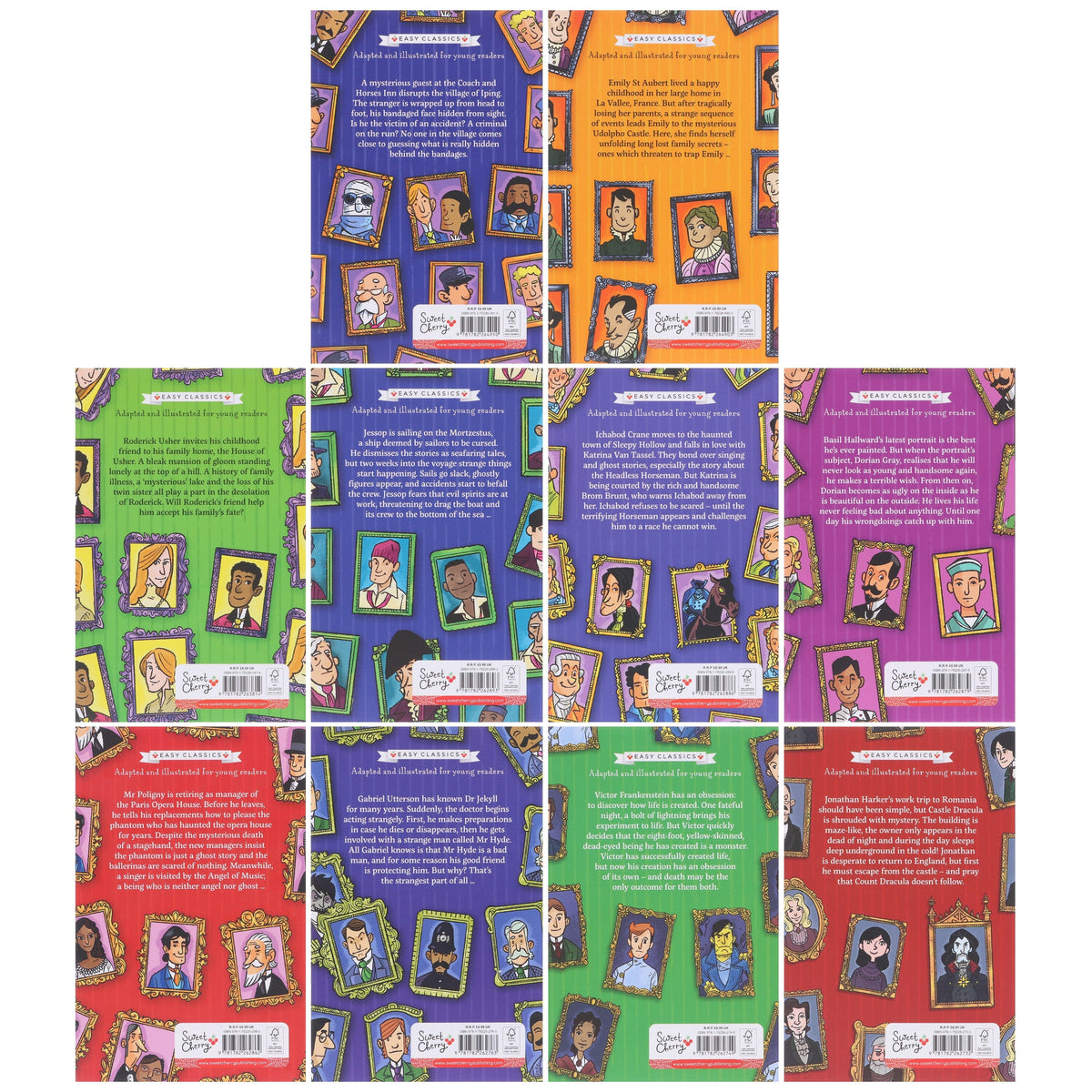 The Creepy Classics: Children’s Easy Classics Collection 10 Books Box Set - Ages 7-11 - Paperback