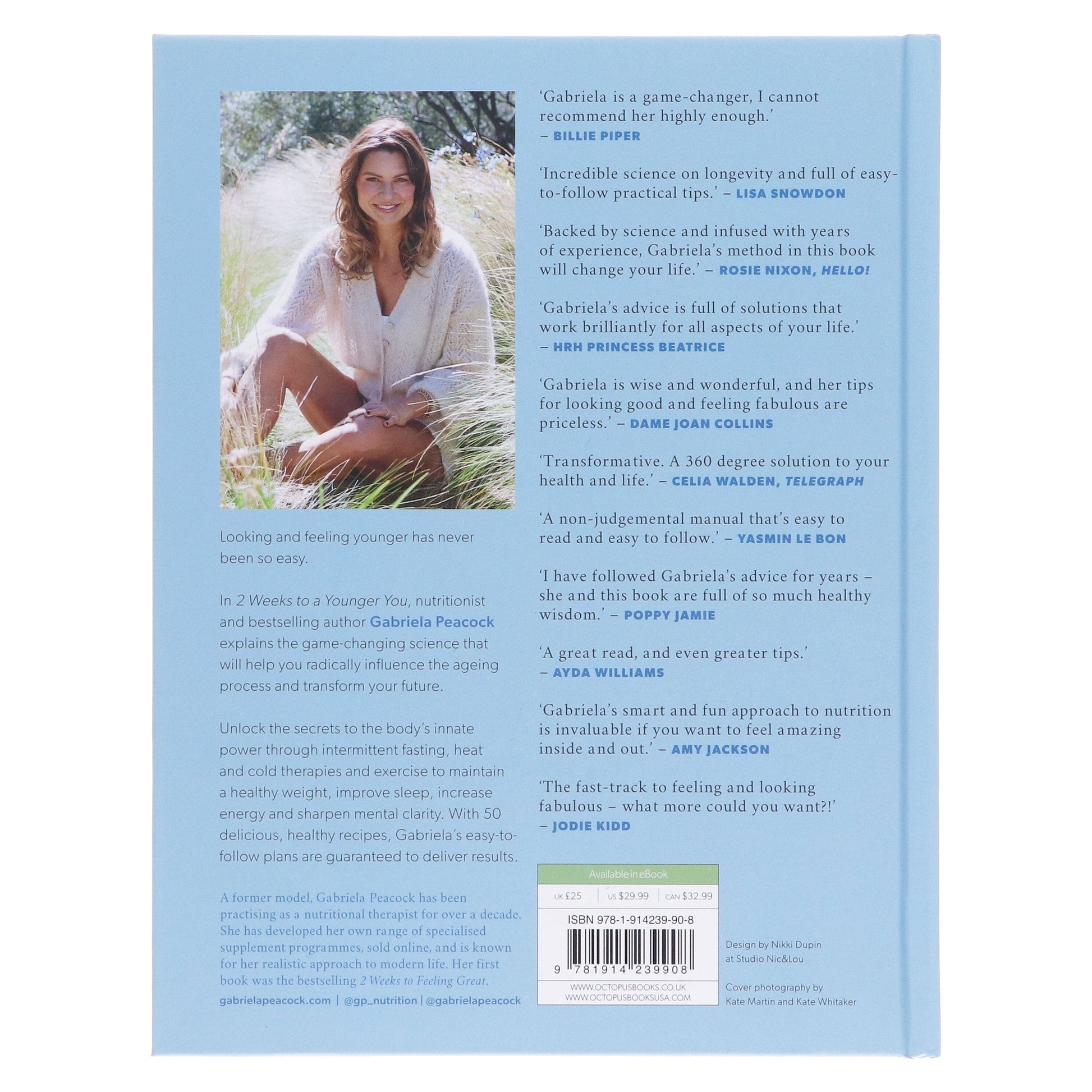 2 Weeks to a Younger You: Secrets to Living Longer and Feeling Fantastic By Gabriela Peacock - Non Fiction - Hardback Non-Fiction HarperCollins Publishers