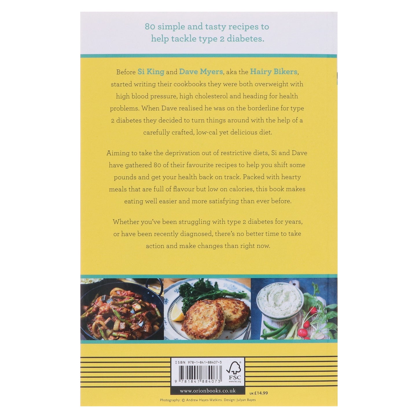 Eat to Beat Type 2 Diabetes: By The Hairy Bikers - Non Fiction - Paperback