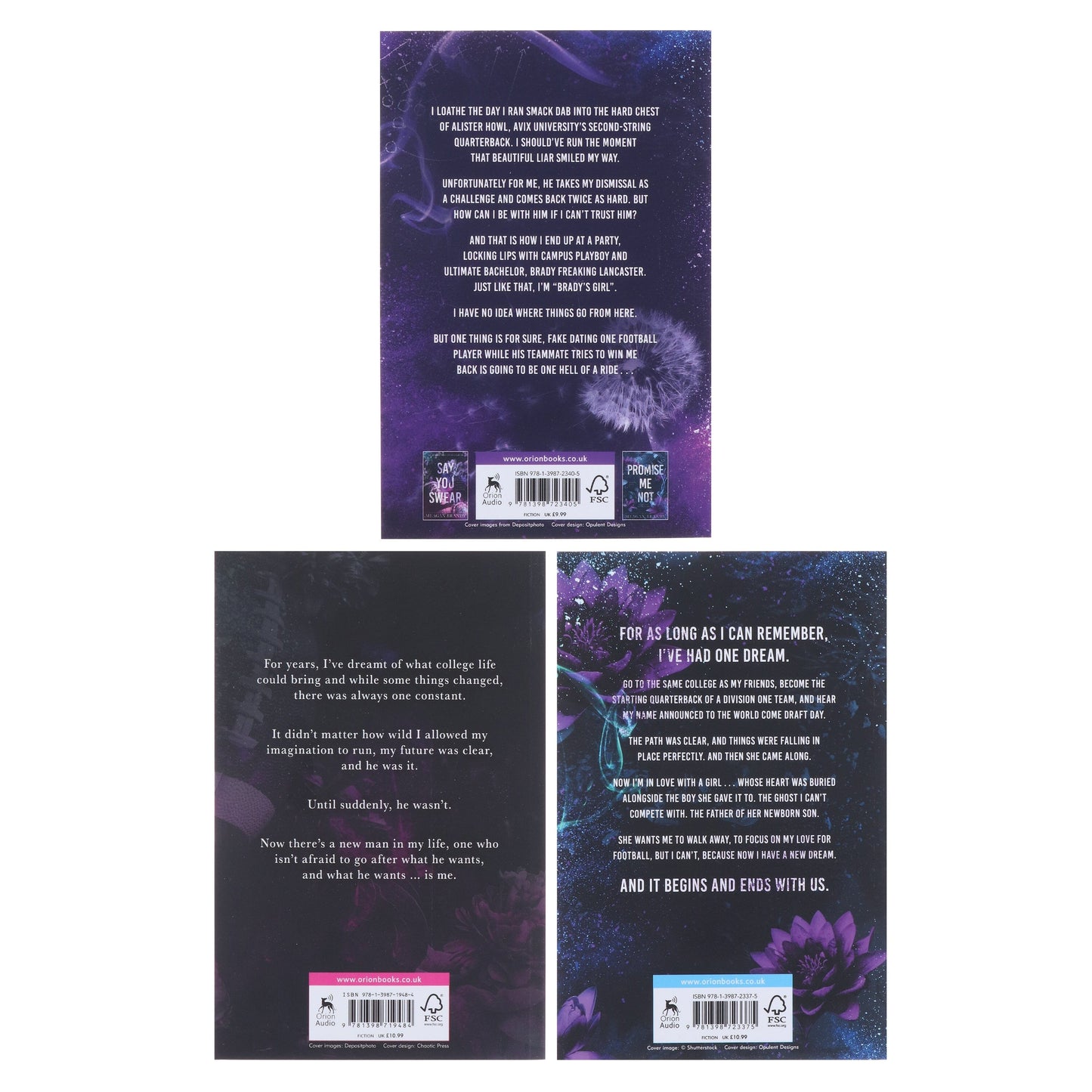 Boys of Avix Series by Meagan Brandy 3 Books Collection Set - Fiction - Paperback