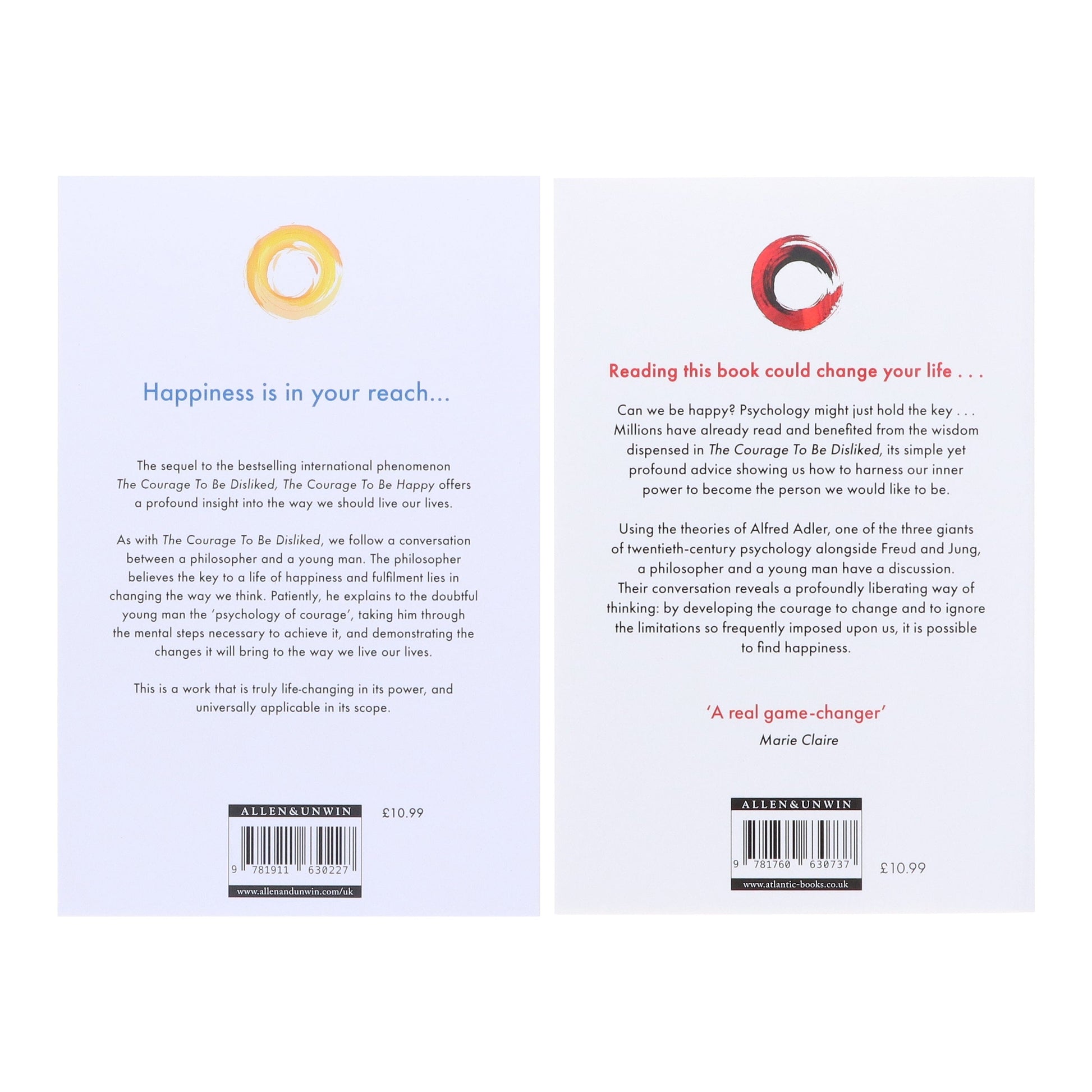 Courage To Series 2 Books Collection Set By Ichiro Kishimi & Fumitake Koga - Non-Fiction - Paperback Non-Fiction Allen & Unwin