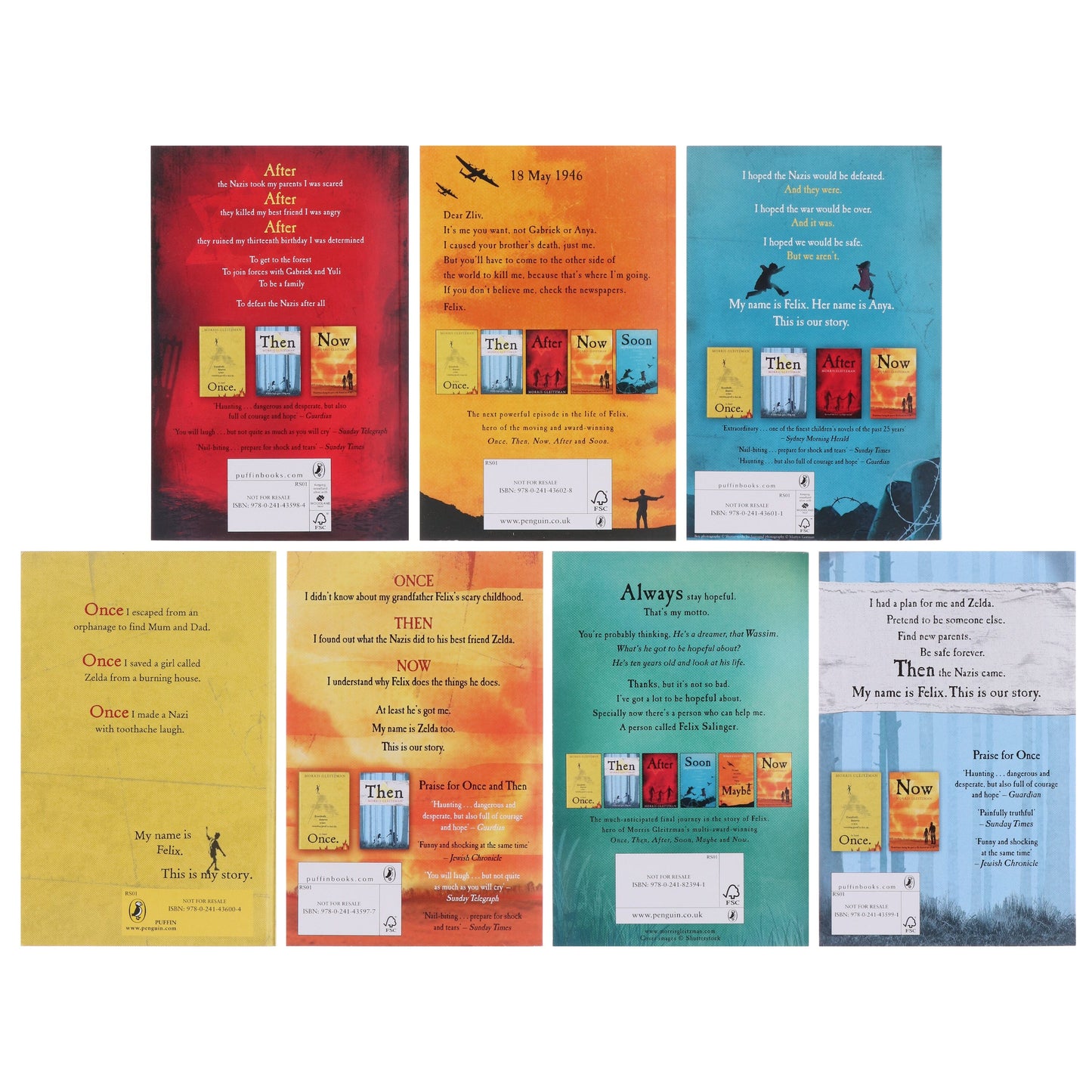 The Once Series by Morris Gleitzman 7 Books Collection Set - Ages 9+ - Paperback
